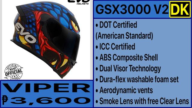 EVO Helmet Price List Philippines 2022 (Part 1 - Full Face) смотреть онлайн