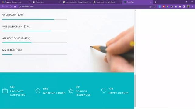 Create A Simple Website Using React JS | React JS Website Tutorial For Beginners смотреть онлайн