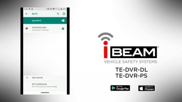 How to Set Up the RoadCam App for iBEAM's TE-DVR-DL or TE-DVR-PS Cameras