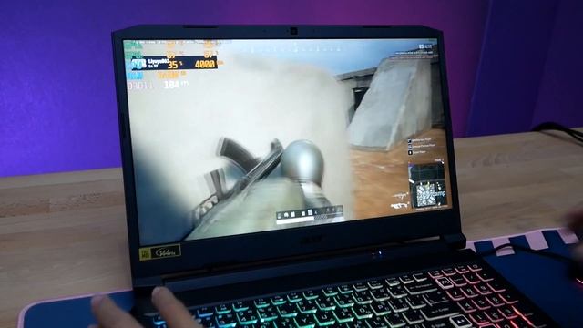 โน๊ตบุ๊ค Acernitro 5 2021 สเปค Ryzen 5 4600H RAM8 GTX1650TI แรง ลื่น เย็น เล่นเกม PUBG,GTAV FivM,BF смотреть онлайн