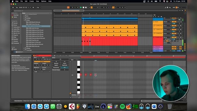 КАК НАПИСАТЬ ПЕРВЫЙ БИТ В ABLETON LIVE ЗА 10 МИНУТ смотреть онлайн
