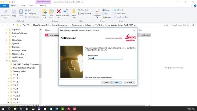 Leica Infinity Installation - Activation of Node Locked License смотреть онлайн