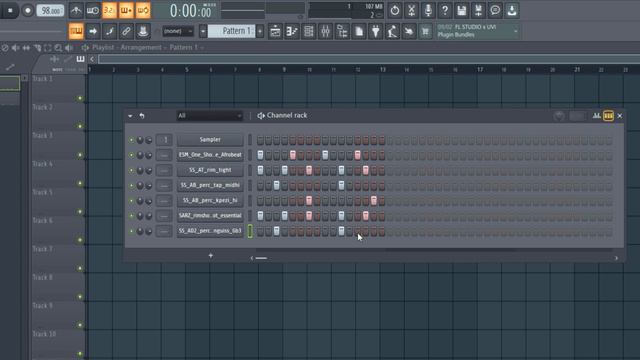 How to make afrobeat drum pattern in FL Studio FREE MUSIC PRODUCTION COURSE смотреть онлайн