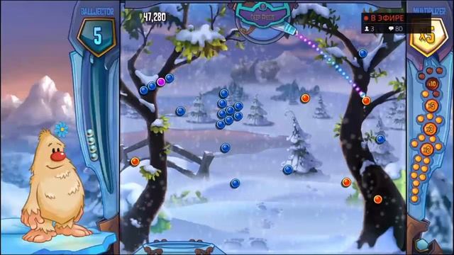Peggle 2 [2013] Прохождение #3 Winter BlunderLand [PS4] смотреть онлайн