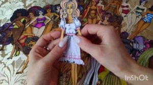 #бумажныекуклы Много бумажных кукол ? обзор новых бумажных кукол и модная одежда ? #бумажныекуклы