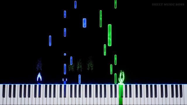 Determination (Game Over) (from Undertale) - Piano Tutorial смотреть онлайн