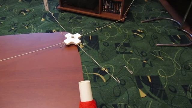 Моя раритетная моталка для перемотки пряжи. смотреть онлайн