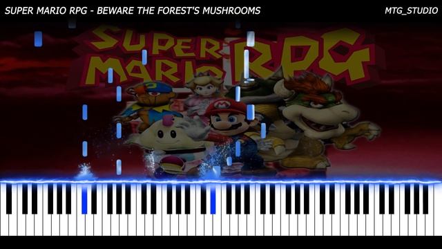 Super Mario RPG - Beware the Forest's Mushrooms | VIDEO GAME PIANO COVER | PIANO TUTORIAL смотреть онлайн