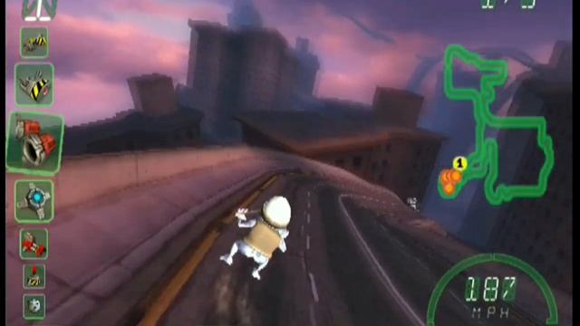 Crazy Frog Racer (PS2 Gameplay) смотреть онлайн
