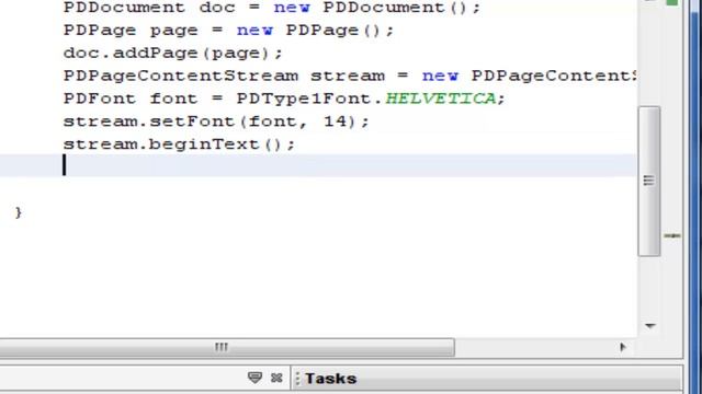 Create and add text to PDF using java | PDFbox tutorial #1 смотреть онлайн