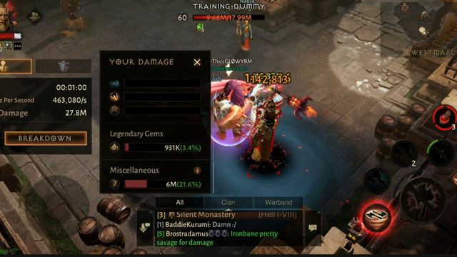 BARBARIAN "Infinite Whirlwind" + Seeds Set Bonus - Diablo Immortal смотреть онлайн
