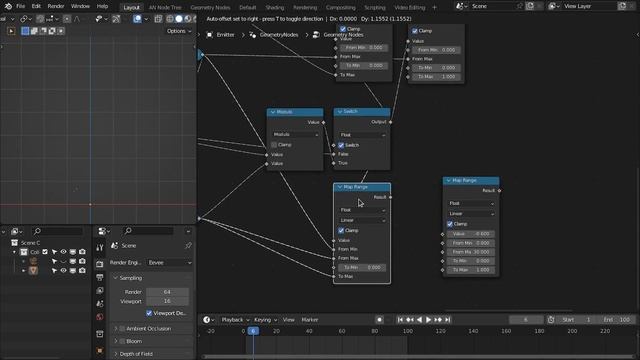 Procedural Particle System Chain with Geometry Nodes in Blender - Detailed Tutorial смотреть онлайн