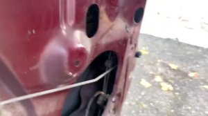 Снятие обшивки двери на паджеро 2