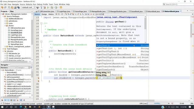 Library Management System in java - part 11| Full Project | Java and MySQL |Unique developer | 2021 смотреть онлайн