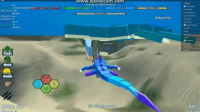 DINO SIM ROBLOX:underwater смотреть онлайн