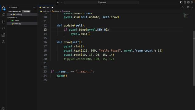 Изучение Python UI (GUI Apps) / #9 – Библиотека Pyxel для разработки игр смотреть онлайн
