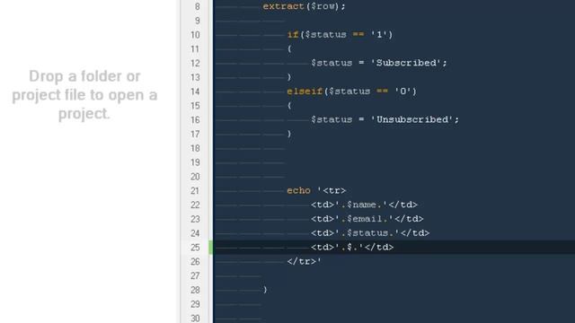 Php and mysql based newsletter system part 11.1 :- Writing scripts for dashboard смотреть онлайн