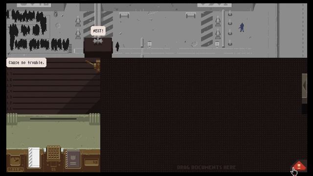 Papers Please 1 часть. Слава Арстоцке! Забавный старик :P смотреть онлайн