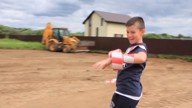 Разбивка и планировка участка.