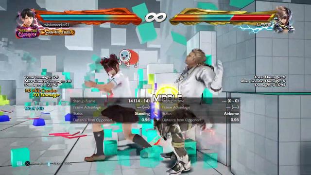 Tekken 7 Xiaoyu Nerfed... Xiaoyu Players Are Masters Of Adaptation.New Setup Ideas .It hurts😢 смотреть онлайн