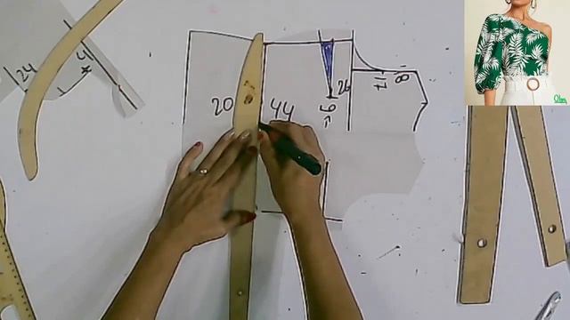 BLUSA ELEGANTE DE UN SOLO HOMBRO смотреть онлайн