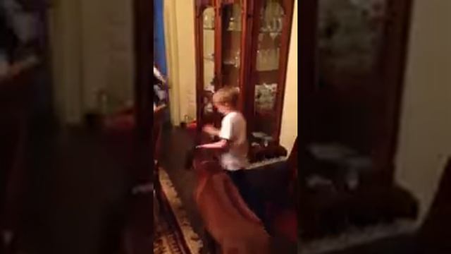 Родезийский Риджбек и дети))) смотреть онлайн
