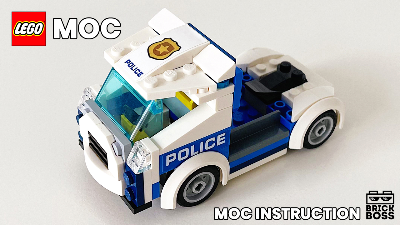 Как собрать Лего Полицейский Грузовик / Инструкция по сборке Лего Машины-Самоделки из LEGO 60285 смотреть онлайн