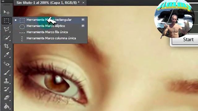 Crear Animar una Foto real con Adobe Photoshop CS6 смотреть онлайн