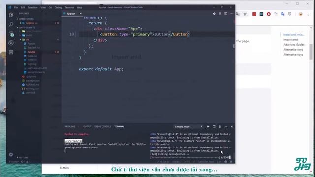 Học FullStack phần 2 | Hướng dẫn lập trình FullStack với C# OData + ReactJS + Ant.Design смотреть онлайн