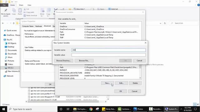 How to set JAVA HOME Environment variable in Windows 10 смотреть онлайн