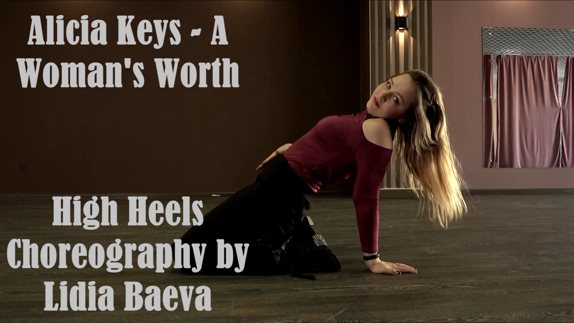Alicia Keys - A Woman's Worth | High Heels Choreography by Lidia Baeva смотреть онлайн