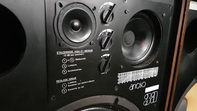 Speaker arioso monitor 3A test peak 100 WATTS RMS vintage audio crazy Eugène смотреть онлайн