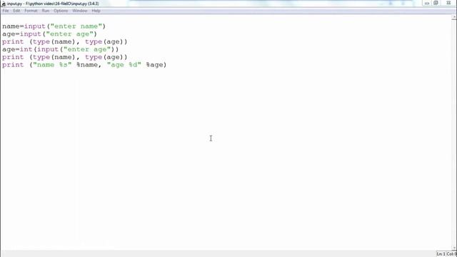 Python - Reading Keyboard Input смотреть онлайн