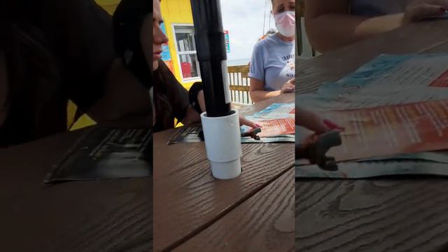 Обедаем с Женой в Ресторане на Воде, Атлантический Океан, Дайтона Бич смотреть онлайн