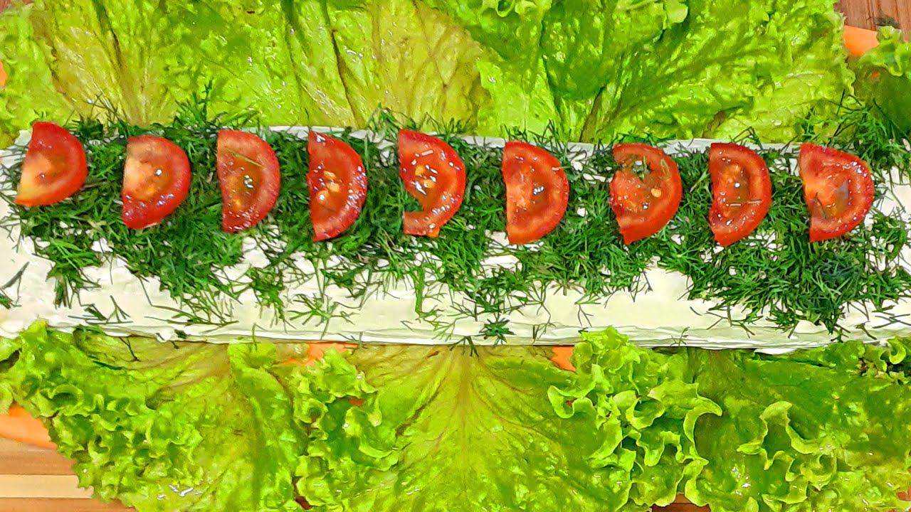 Закусочный рулет из кабачков смотреть онлайн