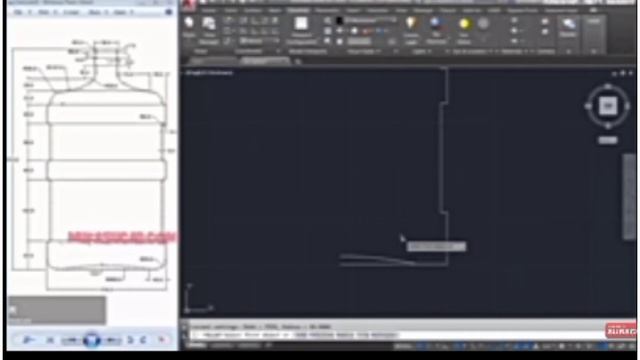 drawing 2D Autocad смотреть онлайн