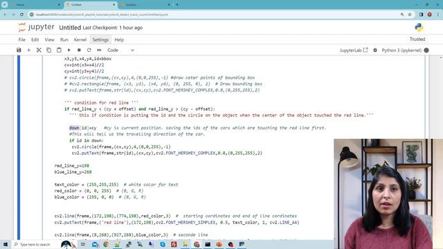 Detect, track & Count vehicles Using YOLOv8 смотреть онлайн