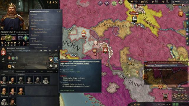 Crusader Kings 3 (Let's Play German/Deutsch) 🏰 55 - Der clash in Europa! смотреть онлайн