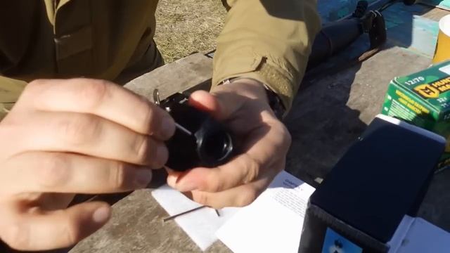 МР-153 и прицел Aimpoint T-1