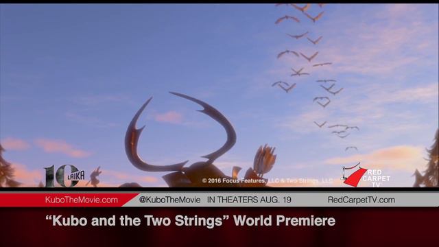 "Kubo and the Two Strings" World Premiere смотреть онлайн