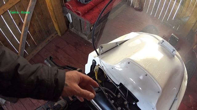 Весна, наст. Порвался тросик тормоза. смотреть онлайн