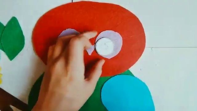 Фетрден жасалған үкі/сова из фетра#сова#үкі#фетр#изделя смотреть онлайн