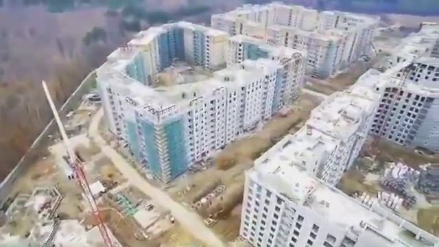 ЖК "Рассказово" с высоты 2 :) смотреть онлайн