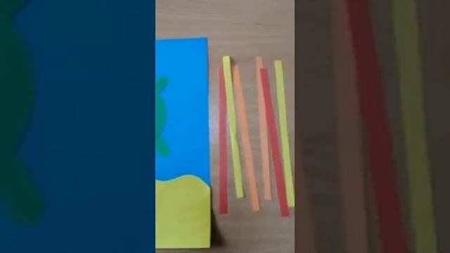 Поделка Черепаха из бумажных полосок смотреть онлайн