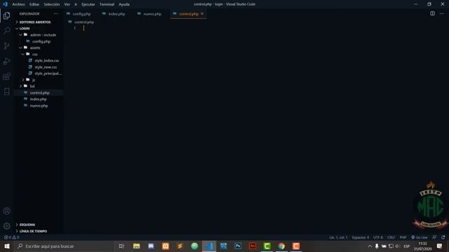 CREACIÓN DE LOGIN BÁSICO EN PHP Y CON BASE DE DATOS смотреть онлайн