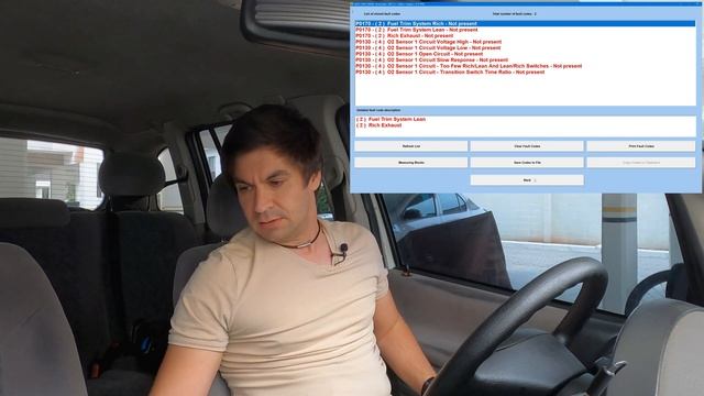 Влог от 20.10.2023 - запись 7. Испытываю программу VAUX-COM для диагностического сканера.