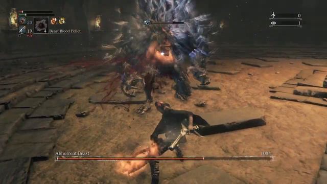 Bloodborne Abhorrent Beast In 30 seconds BL4 смотреть онлайн