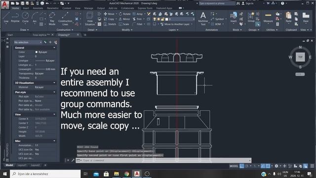 How to Group Autocad 2020 смотреть онлайн