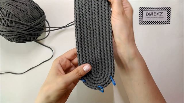 Самая удобная сумка из полиэфирного шнура | Вязаная сумка смотреть онлайн