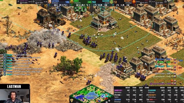 Скорпионы пулеметы или конкистадоры скорострелы, кто кого? Age of empires II смотреть онлайн